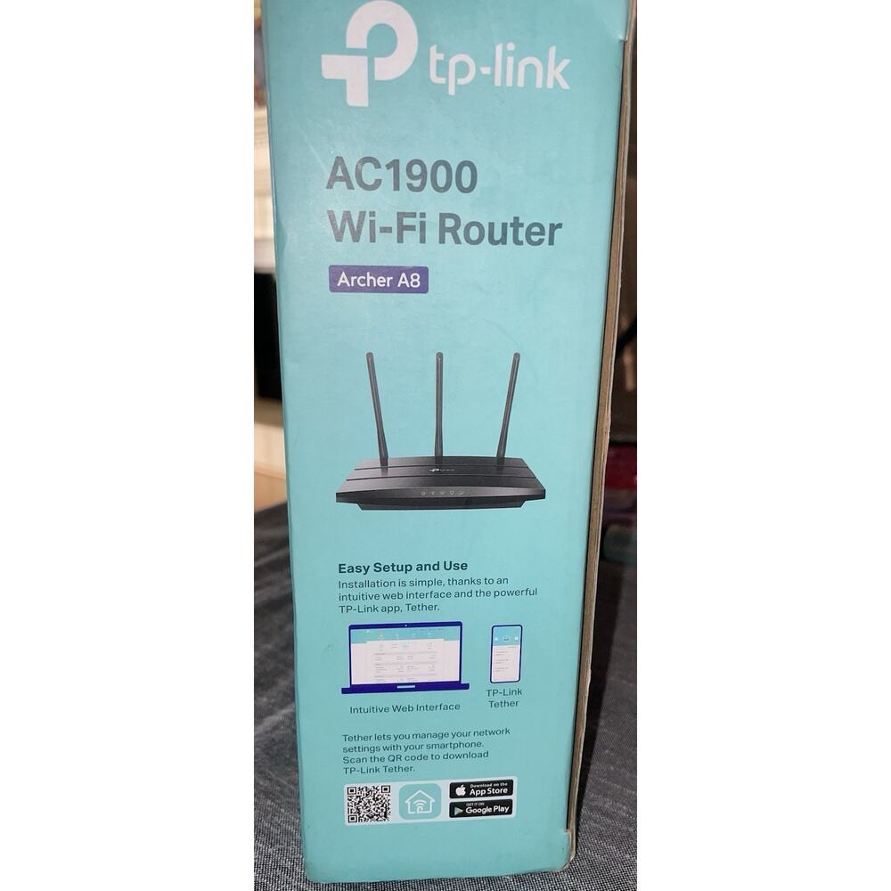 TP-Link AC1900 Smart WiFi Router (Archer A8) - Dual Band Wireless Router - Picture 4 of 4
